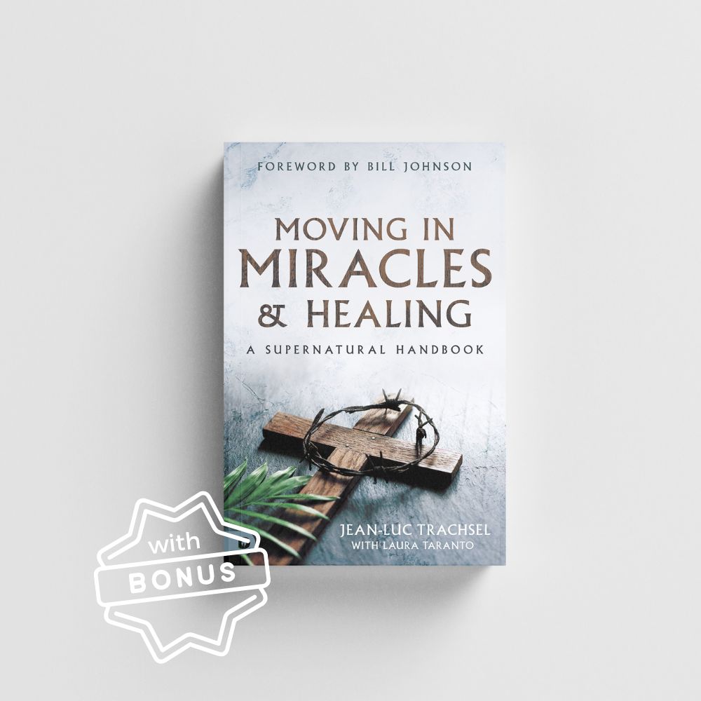 Visual of the book Moving in Miracles and Healing from Jean-Luc Trachsel